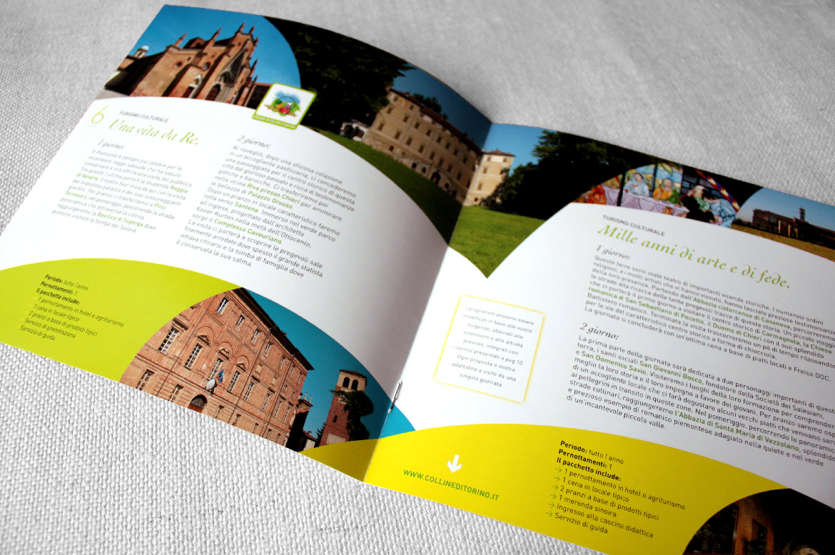 Studio Cartellonistica Turistica, Materiali informativi