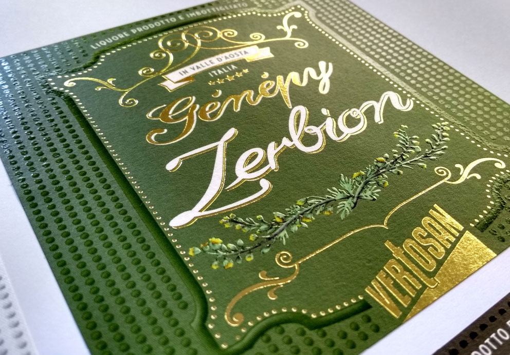 dpadv - Restyling Etichette Linea Genepy Vertosan - Valle d'Aosta - Genemiel, Genepy Riserva, Genepy, Zerbion, Genepy Riservato agli Amici, Genepy Weiss