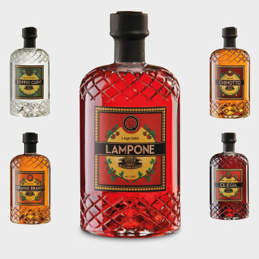 Distilleria Quaglia :: Studio linea etichette liquori. dpadv.com grafica e comunicazione