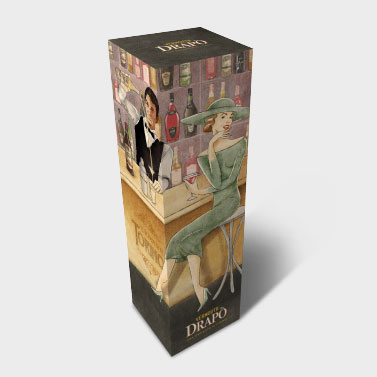 Turin Vermouth :: Studio etichette linea Vermouth, Studio Packaging, Studio Manifesti stile Vintage,  Personalizzazione Stand Fieristici, Studio Annunci su riviste di settore. dpadv.com grafica e comunicazione